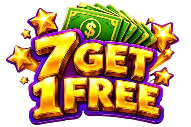 7 Get 1 Free